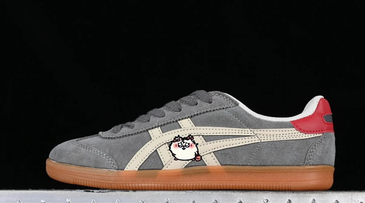 Onitsuka Tiger Onitsuka Tiger Mexico 66 Grey/Beige/Red Sneaker Grey
