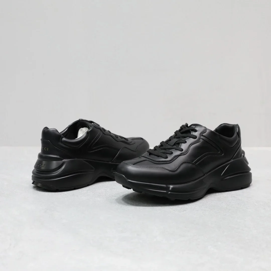 Gucci Gucci Rhyton Triple Black Sneakers Black