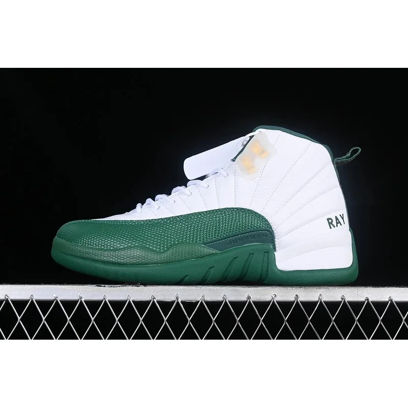 Jordan Air Jordan 12 'Ray' White/Green Sneakers Green - 1