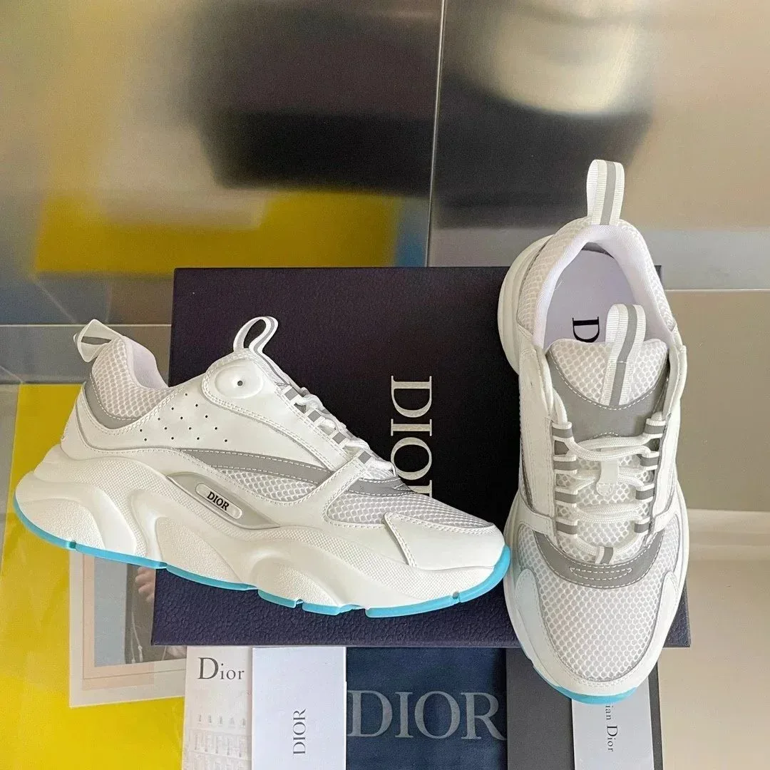 Dior Dior B22 White/Sky Blue Sneakers White