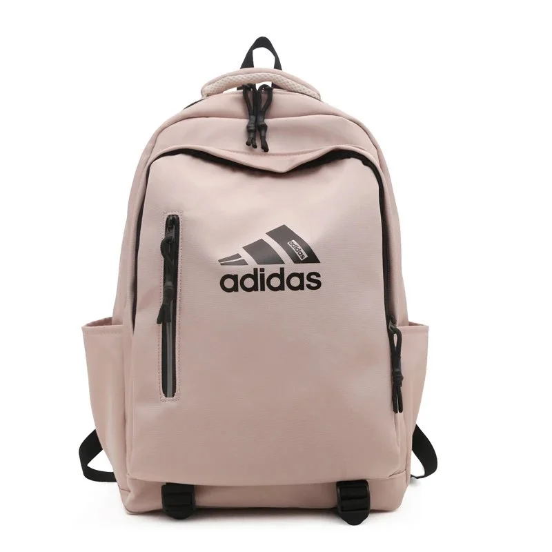 Adidas Adidas Pink Backpack with Black Stripes Pink - 1