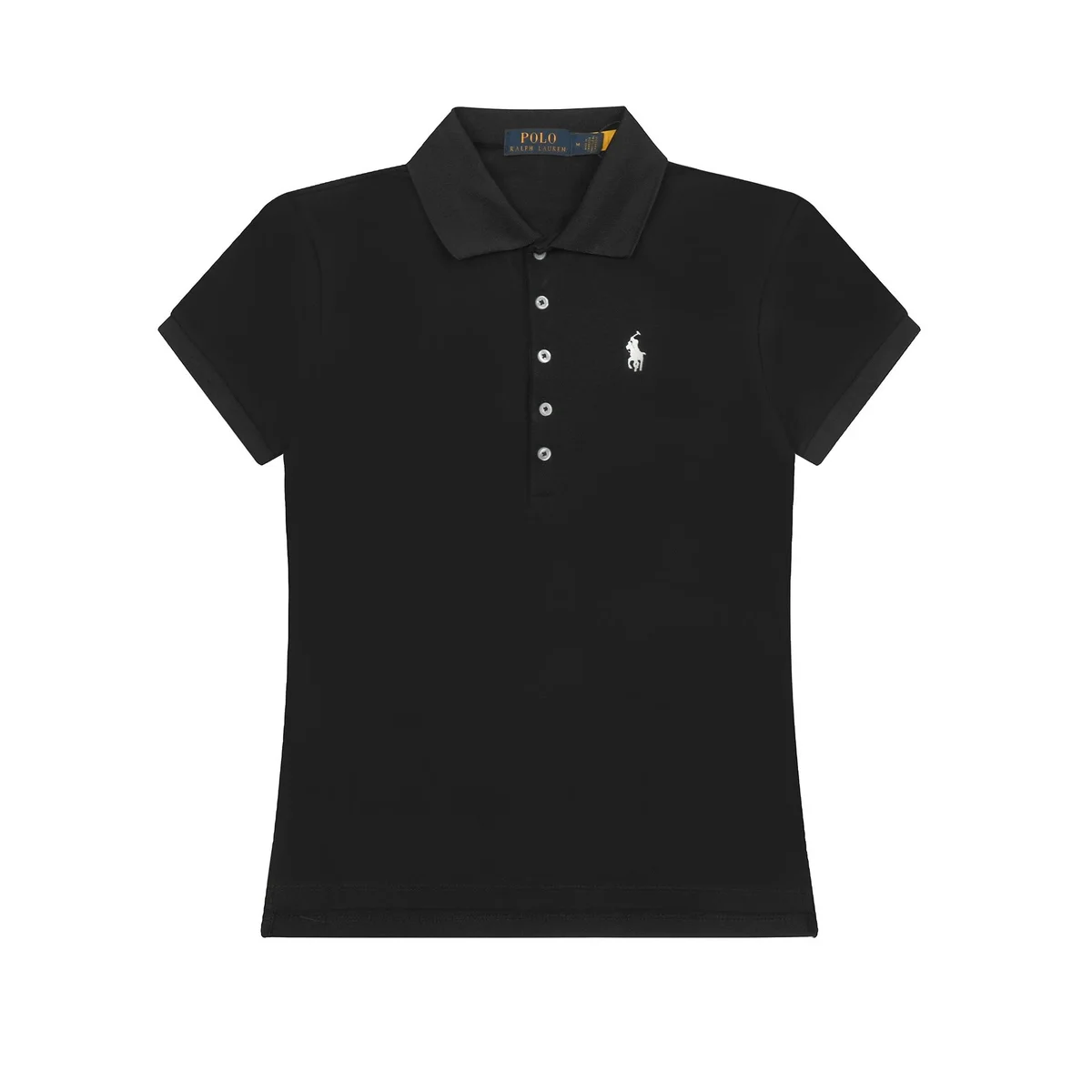 Polo Ralph Lauren Polo Ralph Lauren Classic Logo Black Polo Shirt Black - 1