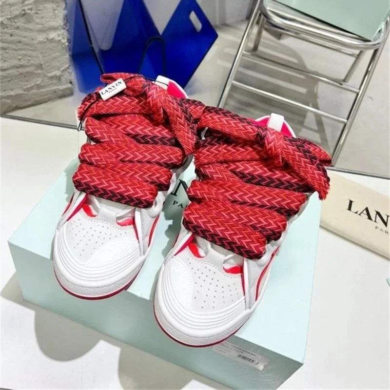 Lanvin Lanvin White/Red Ceiling Sneakers White - 1