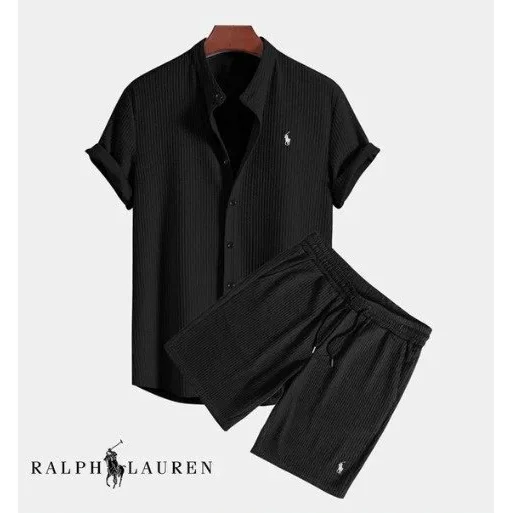 Polo Ralph Lauren Ralph Lauren Black Polo Shirt & Shorts Set Black - 1