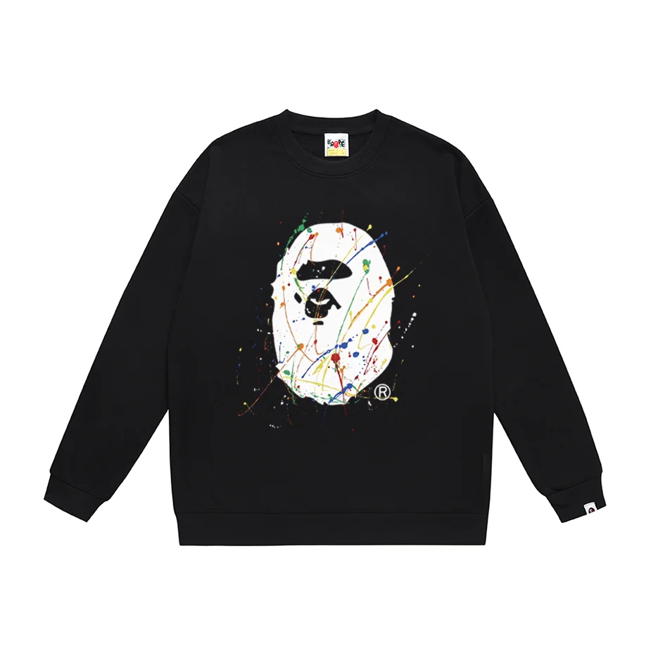 A Bathing Ape A Bathing Ape BAPE STA Triple Black Sweatshirt Black - 1