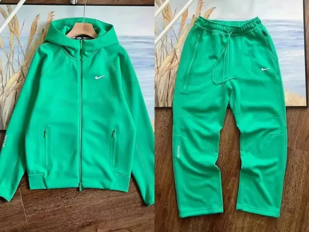Nike Nike Tech Fleece Green Co-ord Set Green