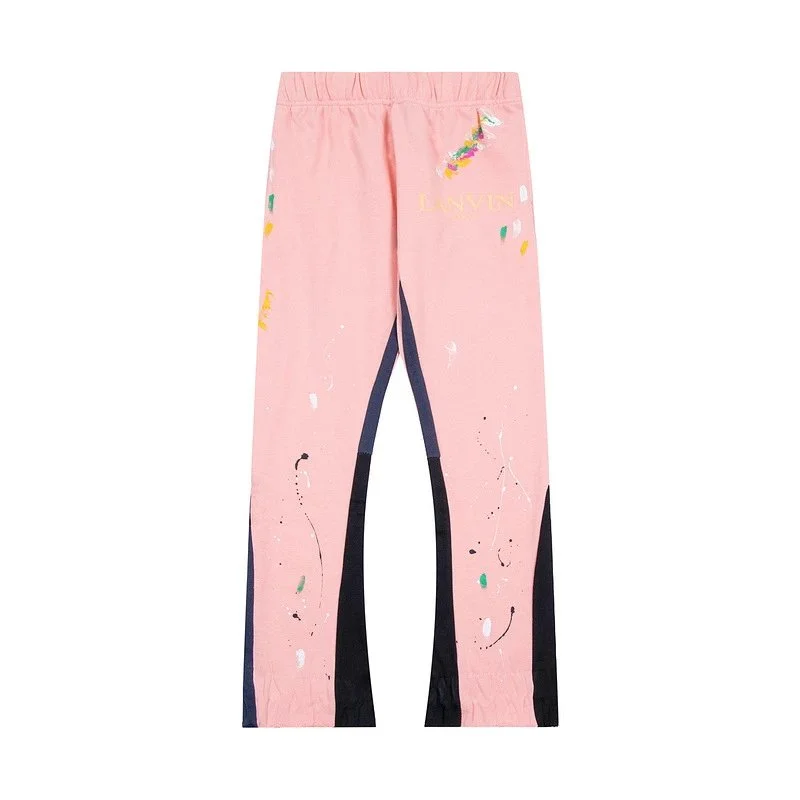 Lanvin Lanvin Pink Paint Splatter Sweatpants Pink