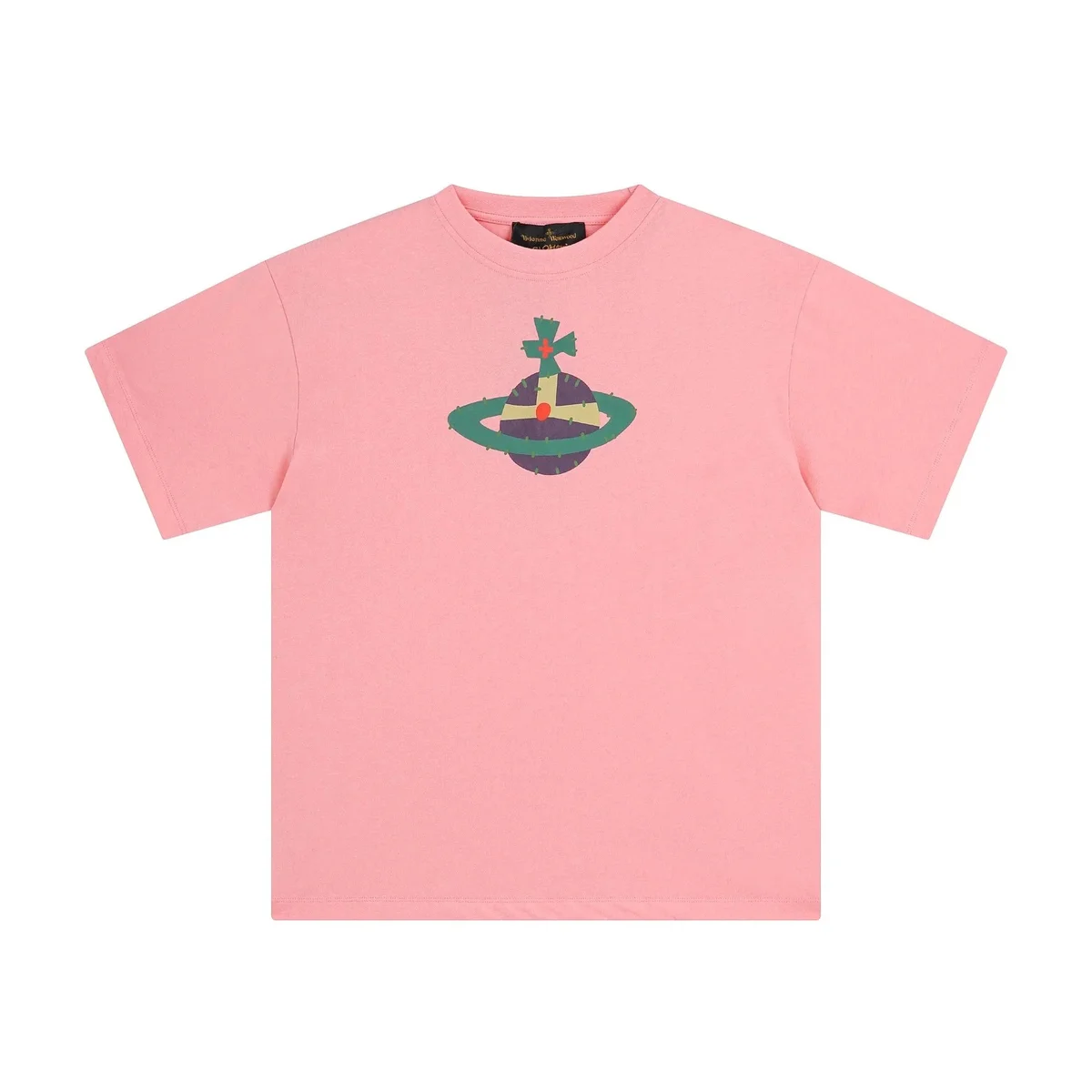 Vivienne Westwood Vivienne Westwood Orb Pink T-Shirt Pink - 1
