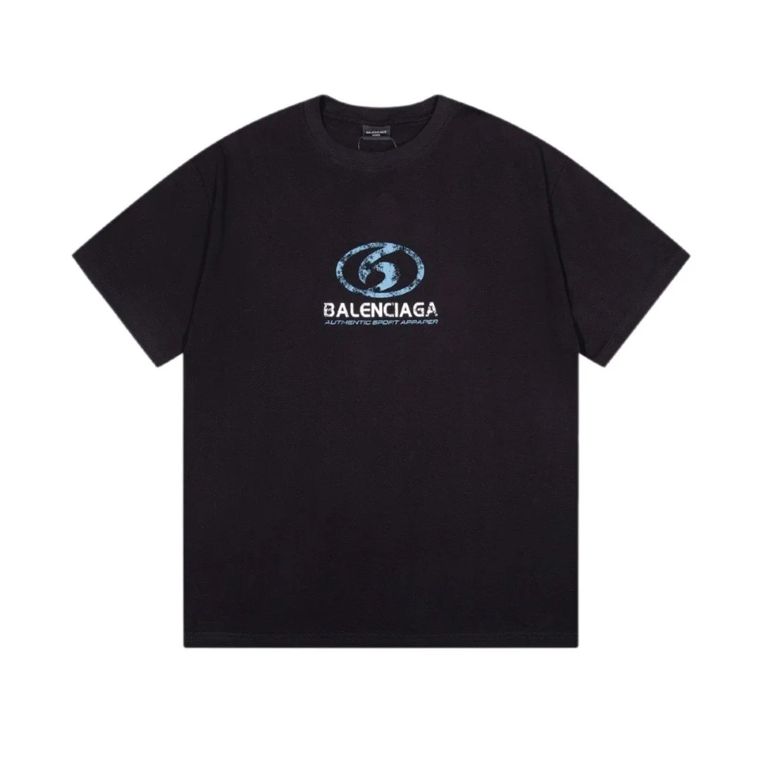 Balenciaga Balenciaga Authentic Sport Apparé Black T-Shirt Black - 1