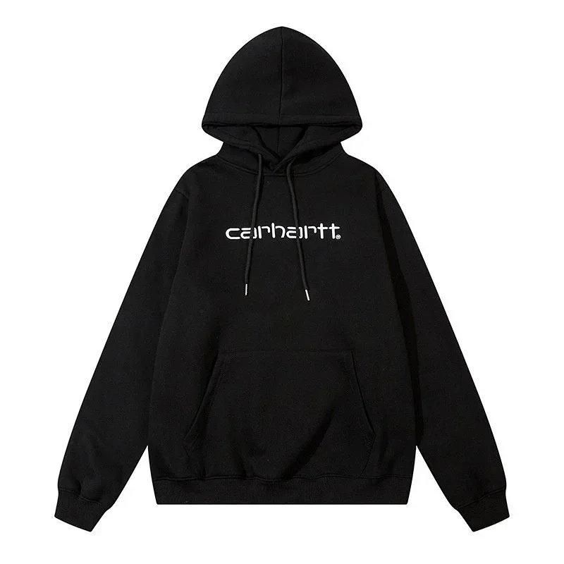 Carhartt Carhartt Classic Logo Black Hoodie Black - 1