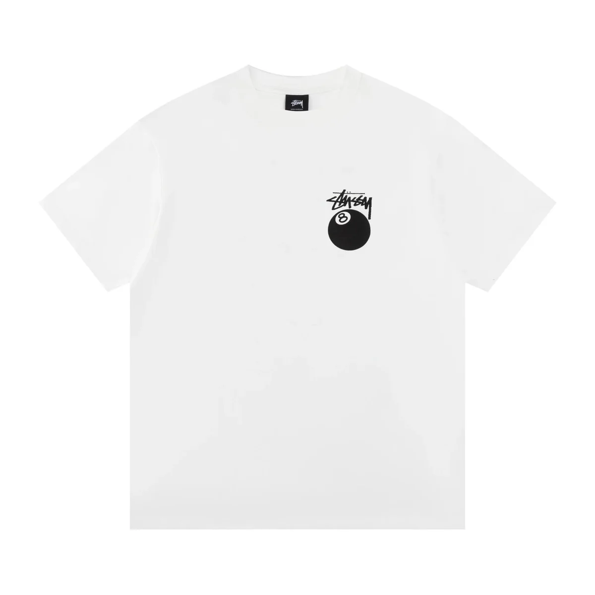 Stussy Stussy 8-Ball White T-Shirt White - 1