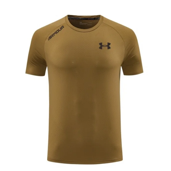 Under Armour Under Armour Tan Performance T-Shirt Brown