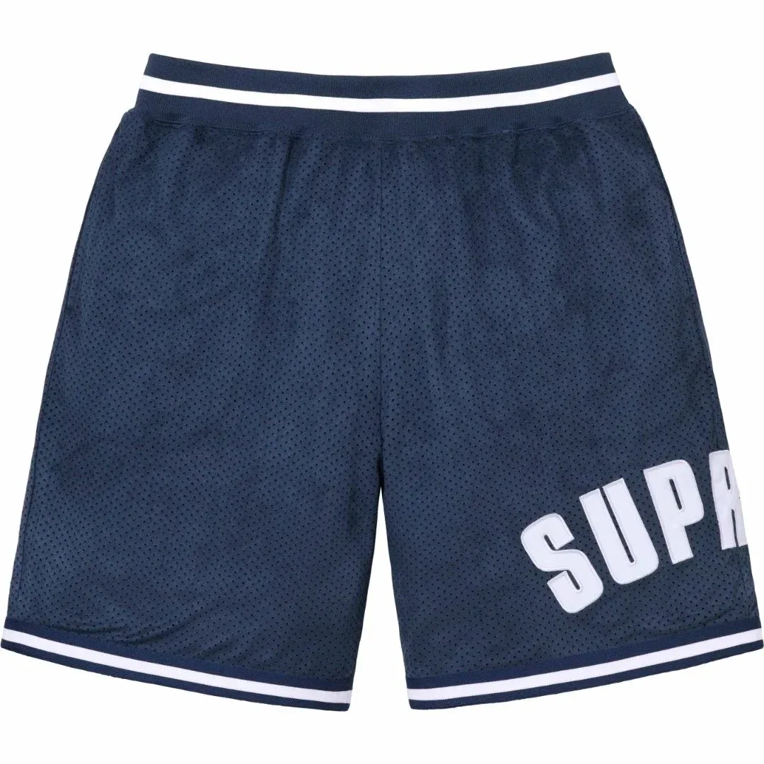 Supreme Supreme Supreme x The North Face Basketball Shorts 1107 Blue Navy - 1