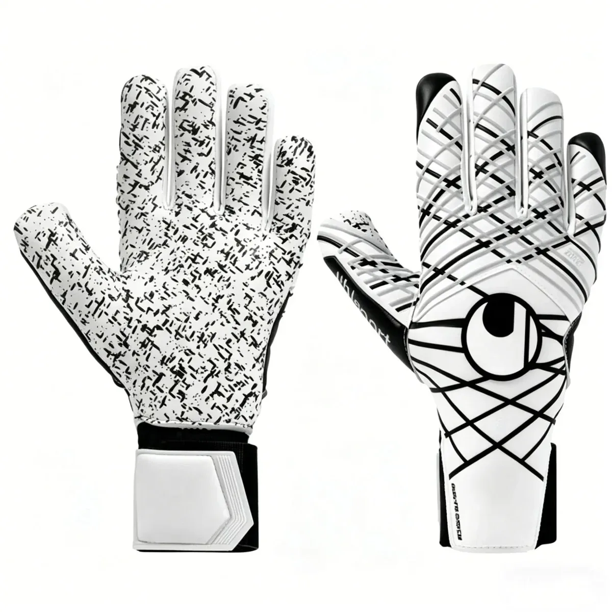 Uhlsport Uhlsport Goalkeeper Gloves Black/White Soccer Gloves Black - 1