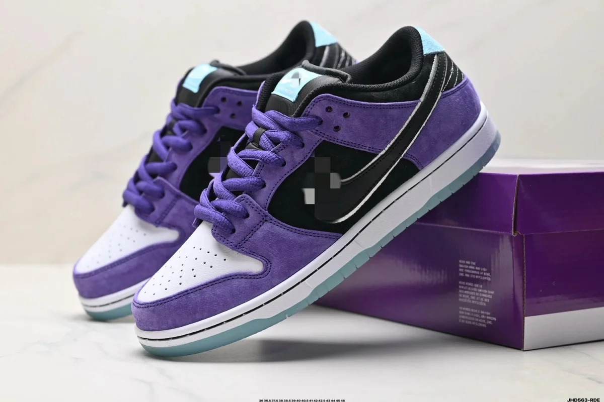 Nike Nike Dunk Low Top板OG纯原4 Sneakers Purple - 1