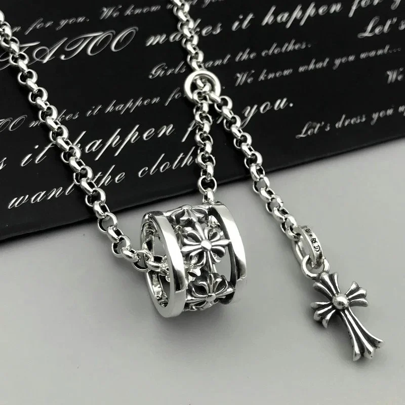 Chrome Hearts Chrome Hearts CH Cross Silver Necklace Silver - 1