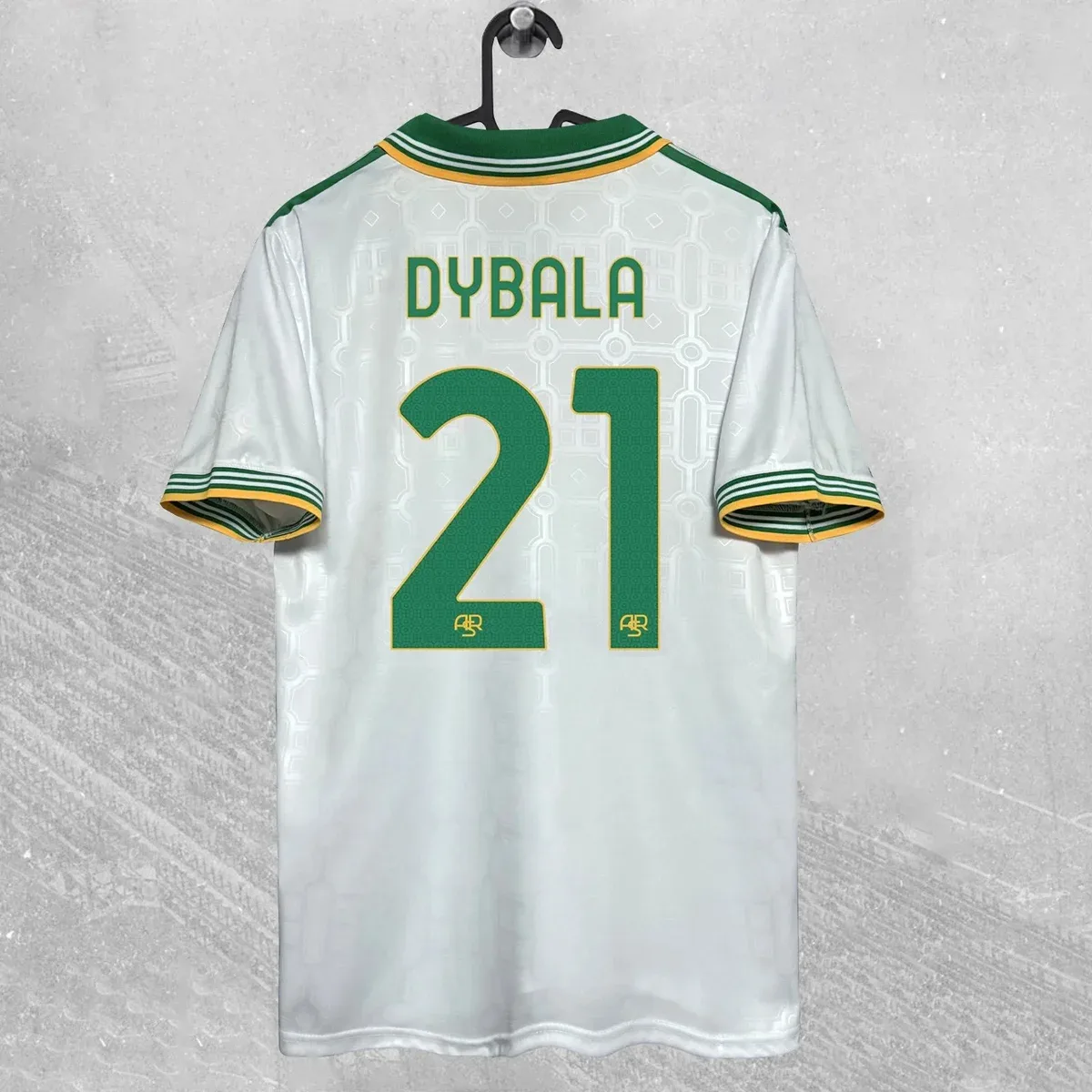 Other Soccer Jersey Dybala 21 White Green Sporty White - 1