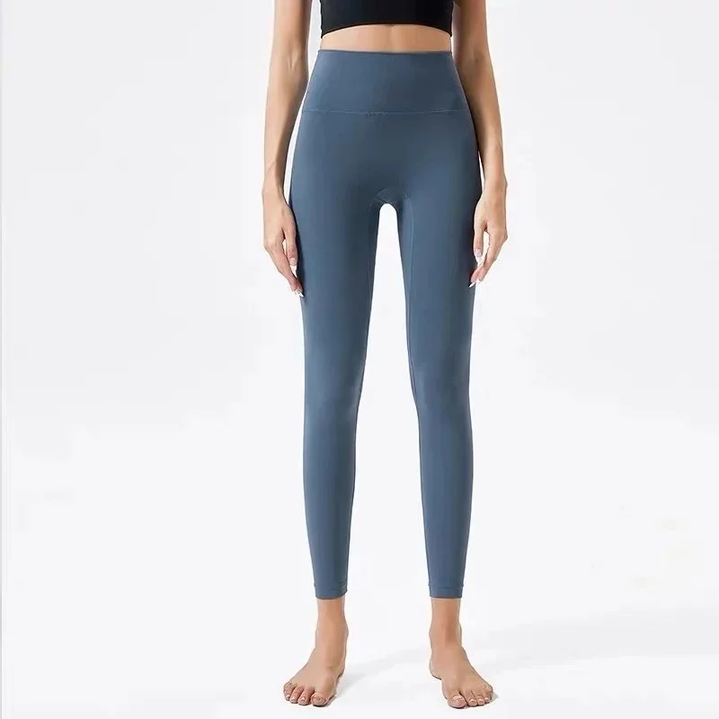 Other Prussian Blue Leggings Yoga Pants Blue - 1