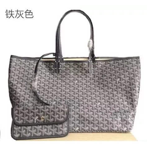 Goyard Goyard Saint Louis Tote Bag Charcoal Grey Grey - 1