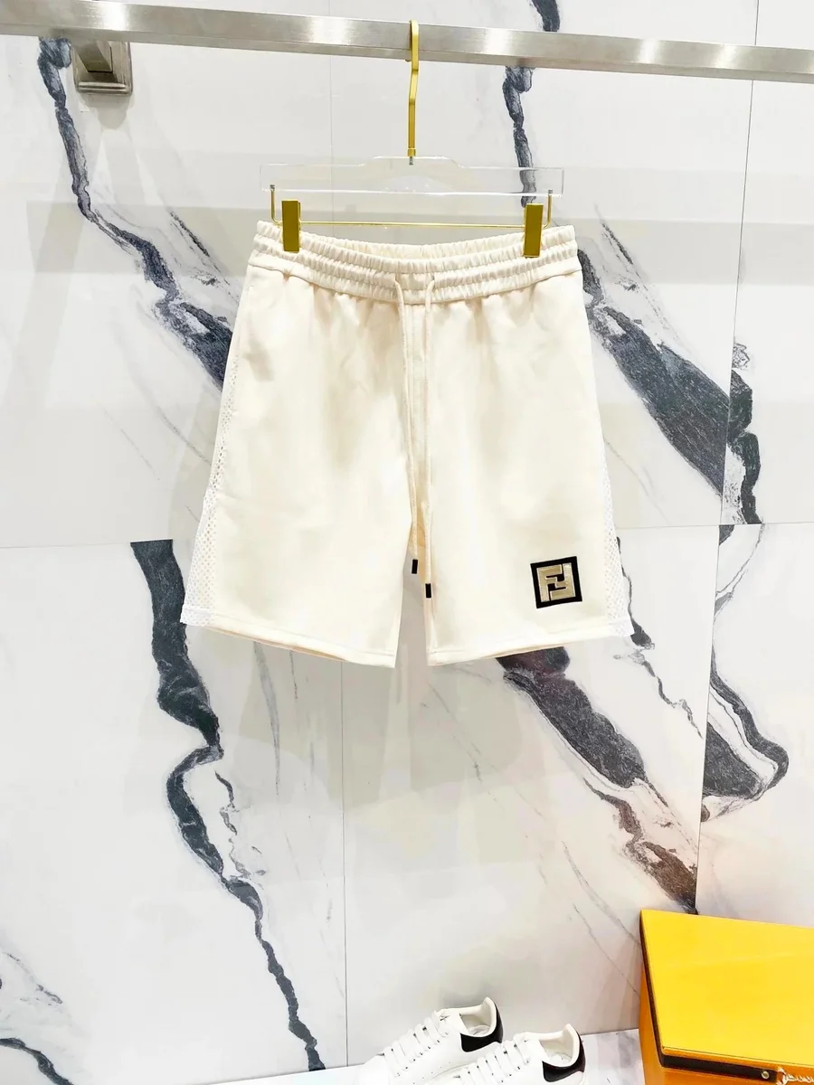 Fendi Fendi FF Monogram Cream Shorts Cream