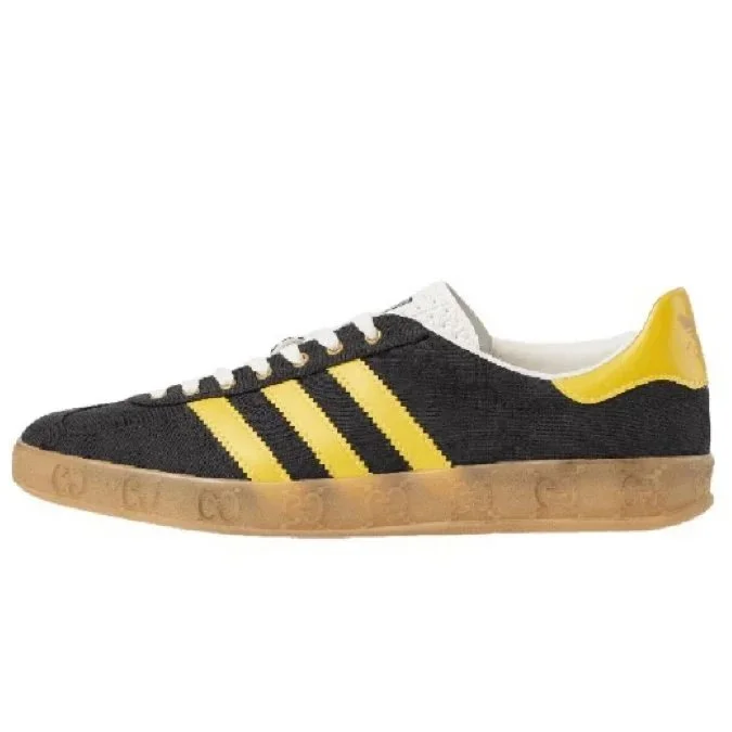 Adidas Adidas Handball Black Yellow Stripes Sneakers Black - 1