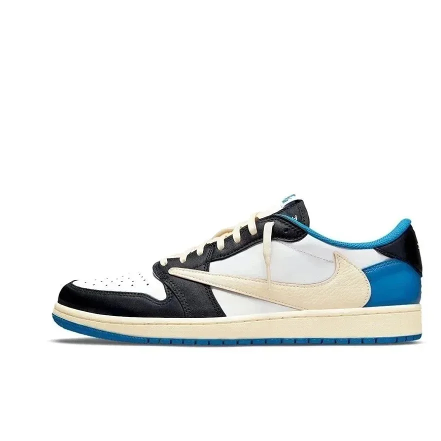 Other Jordan Air Jordan 1 White/Blue/Black Sneakers Multicolor - 1