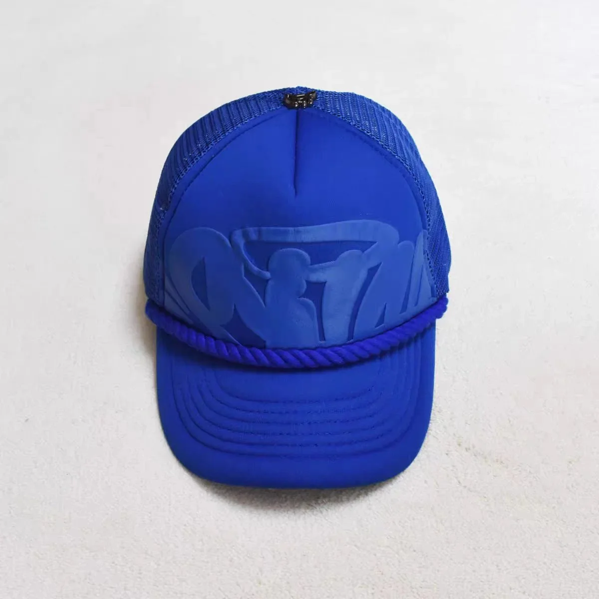 Other Blue Rope Detail Trucker Cap Blue - 1