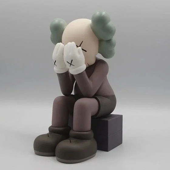 Other Kaws Companion Boxed Figurine 28cm Harbor City Brown Brown - 1
