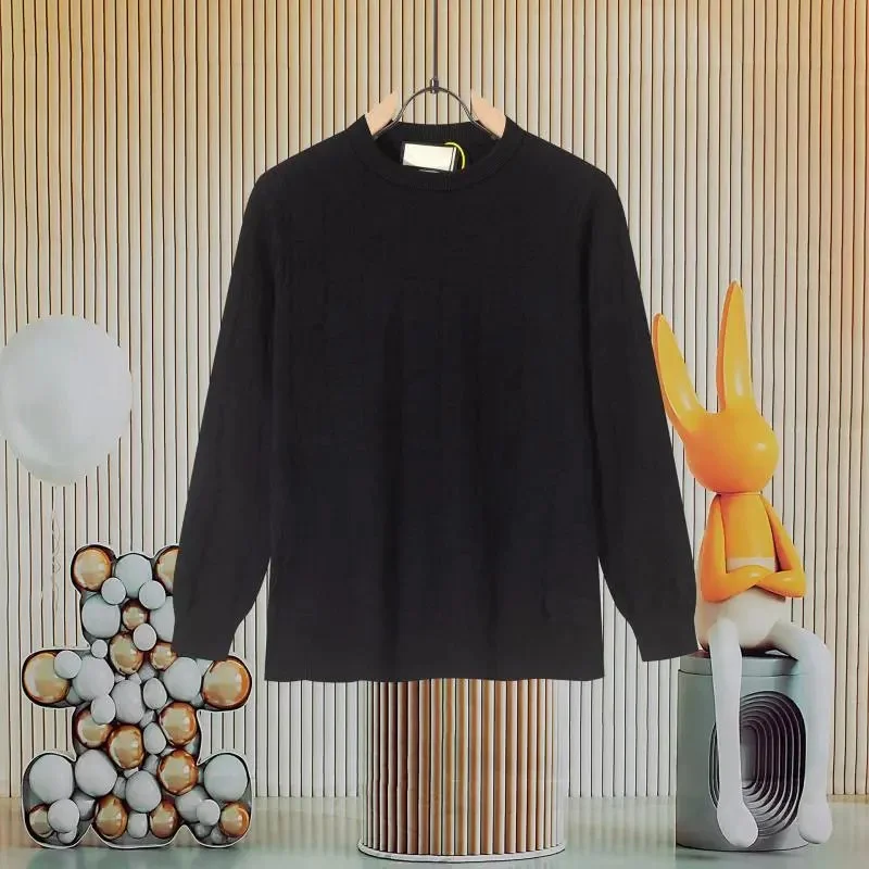 Gucci Gucci GG Supreme Tonal Black Sweater Black