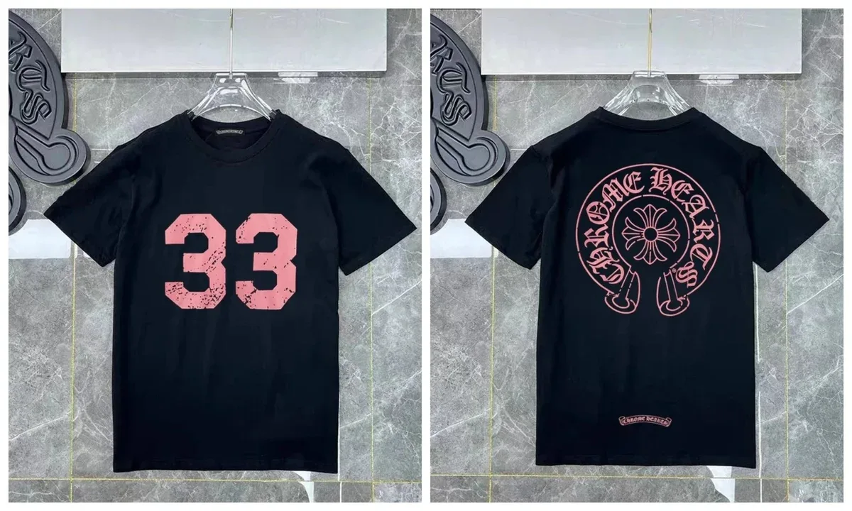 Chrome Hearts Chrome Hearts CH 33 Print Black T-Shirt Black
