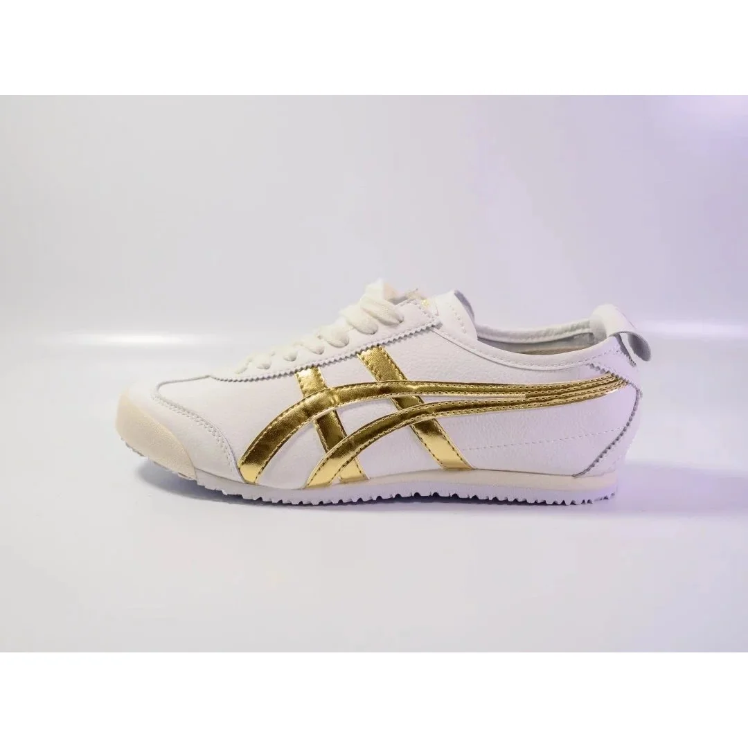 Onitsuka Tiger Onitsuka Tiger Mexico 66 White/Gold Sneakers White - 1