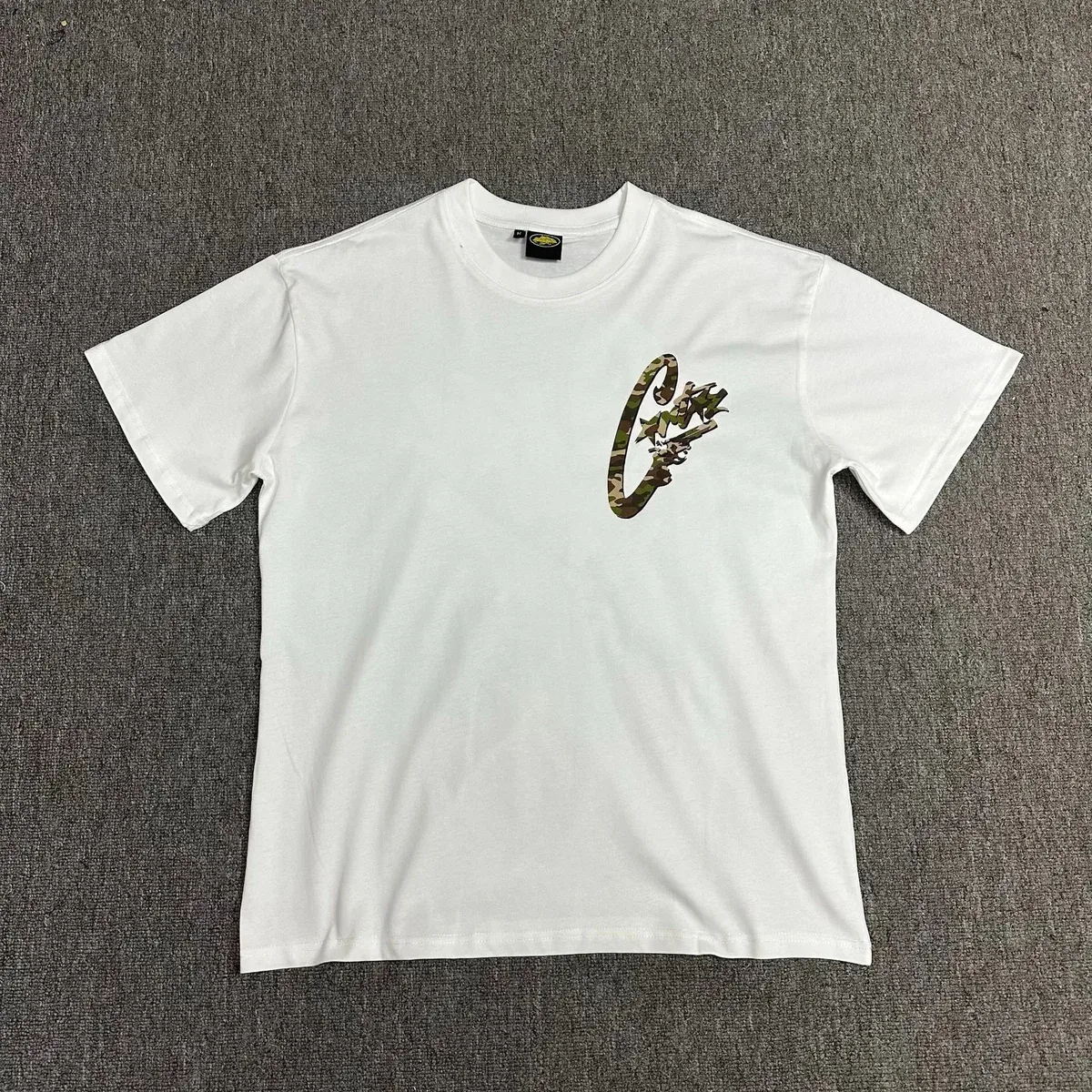 Other White Camo Print T-Shirt White - 1