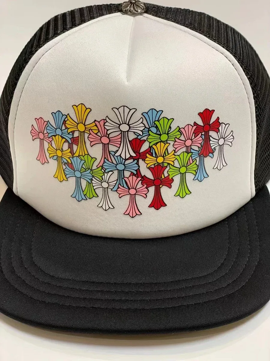 Chrome Hearts Chrome Hearts CH Cross Trucker Hat White/Black White - 1