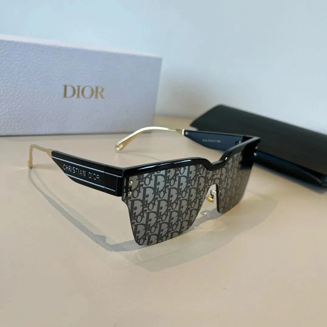 Dior Dior Dior Oblique Black Monogram Sunglasses Black