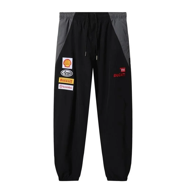 Other Racing Sponsor Logo Trousers Black/Grey Black - 1