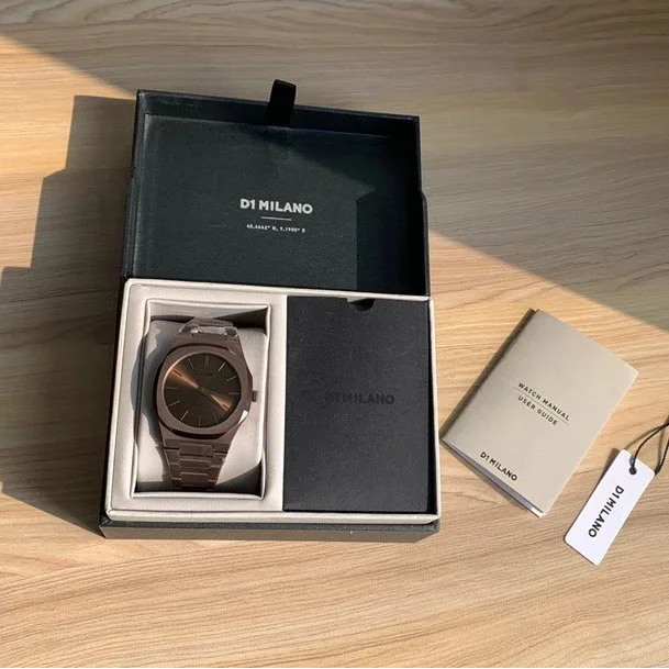 D1 Milano D1 Milano Brown Stainless Steel Watch Brown - 1
