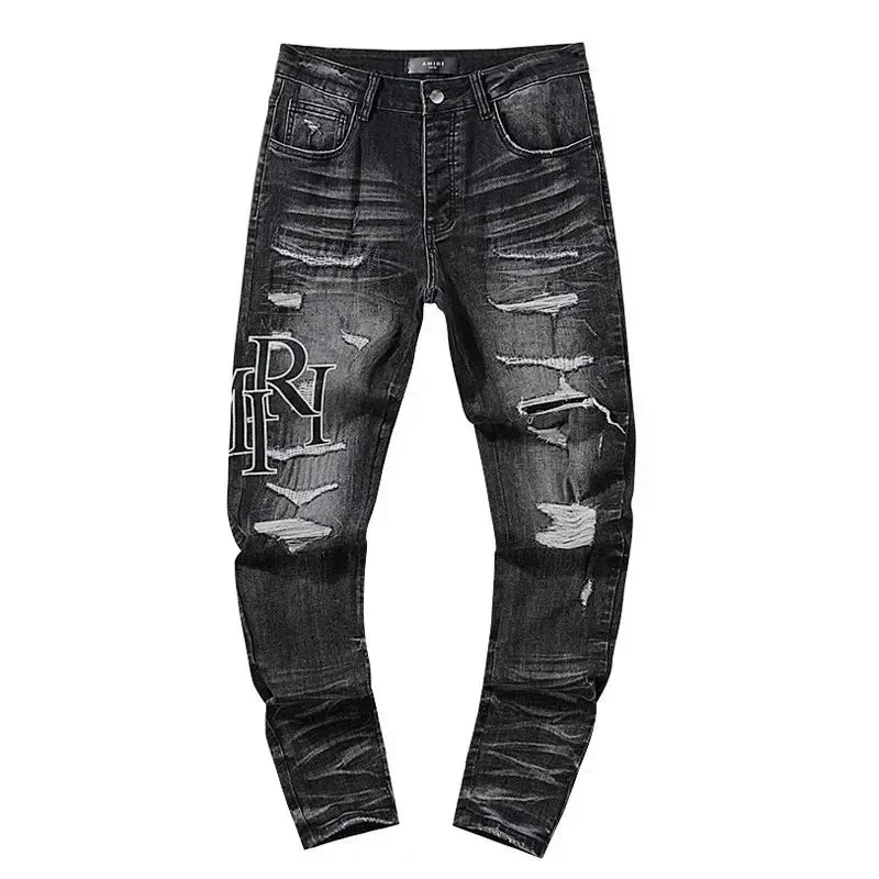 Amiri Amiri AMRI Black Distressed Jeans Black