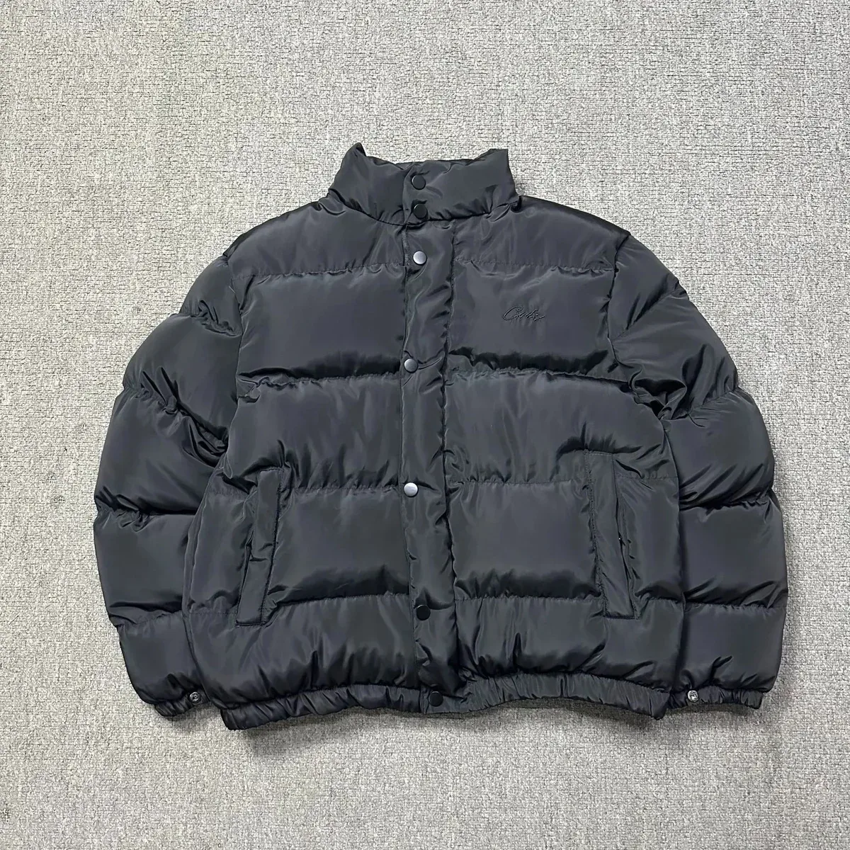 Other Black Puffer Jacket Black - 1