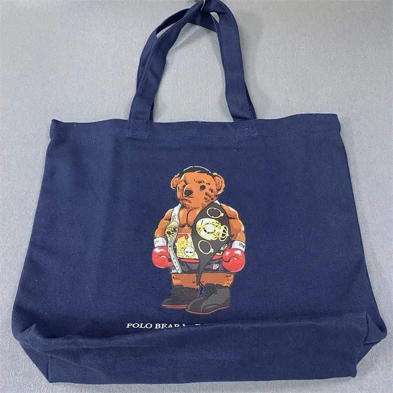 Polo Ralph Lauren Polo Ralph Lauren Polo Bear Deep Blue Tote Bag Navy - 1