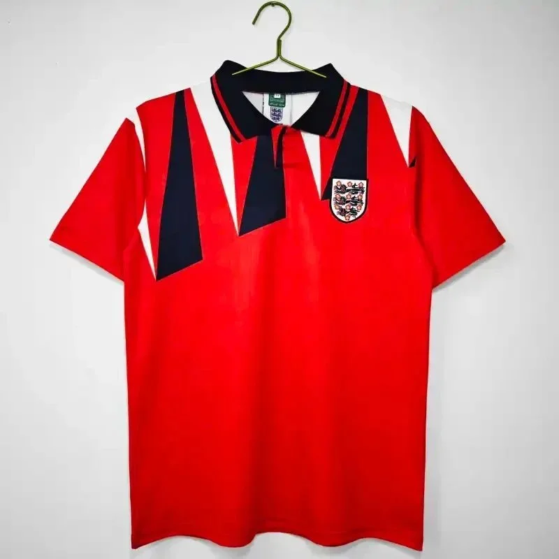 Other England Football Jersey Red White Navy Polo Shirt Red - 1