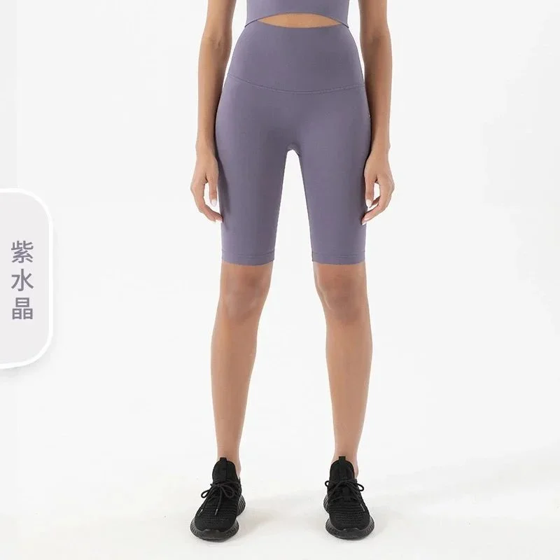 Other Purple Crystal Bike Shorts Purple - 1