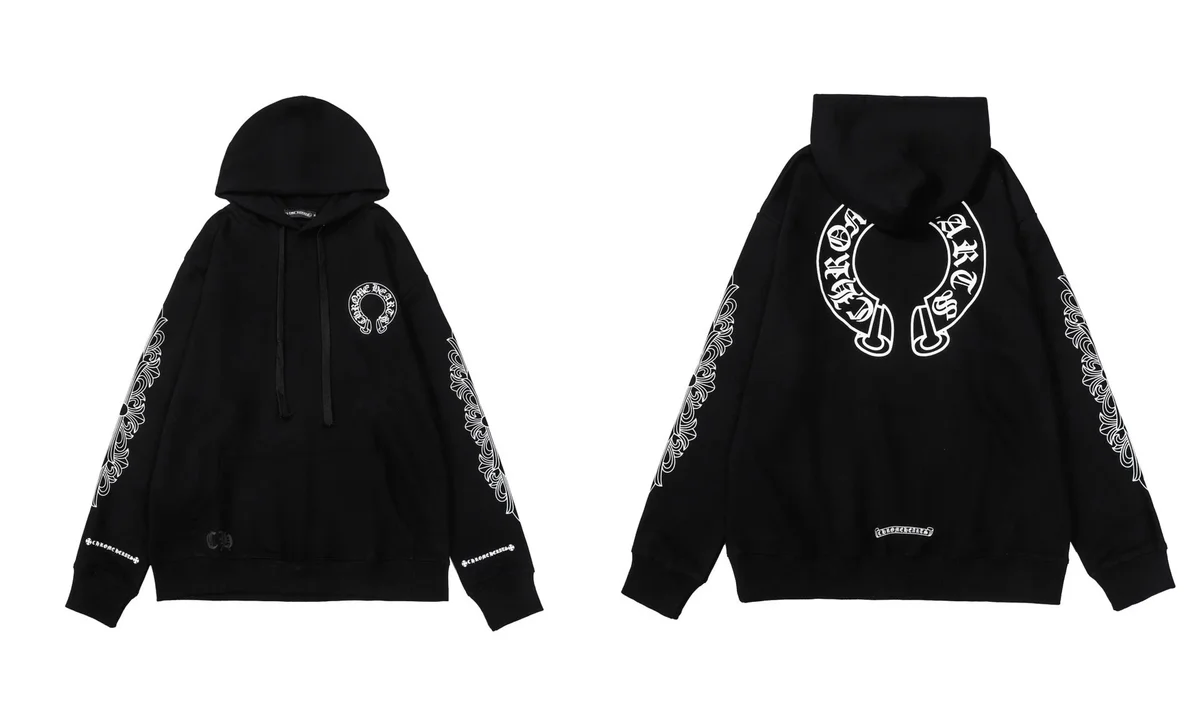Chrome Hearts Chrome Hearts Triple Black Hoodie Black