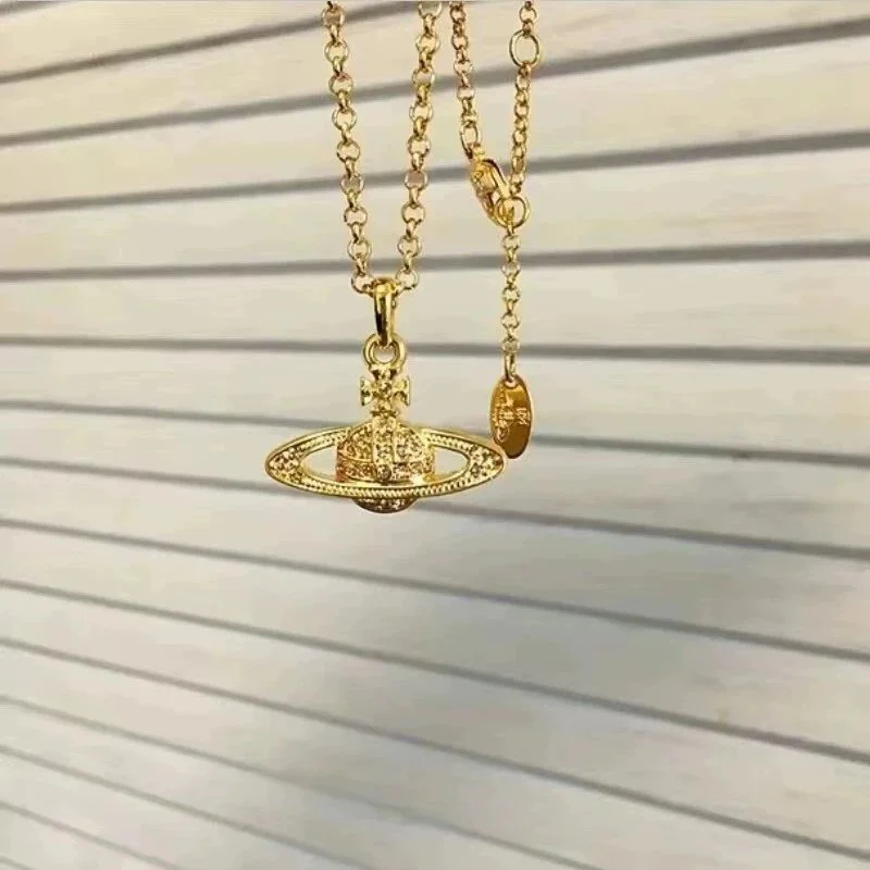Vivienne Westwood Vivienne Westwood Orb Gold Necklace Gold - 1