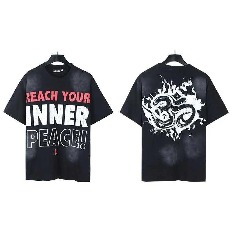 Other Black Reach Your Inner Peace T-Shirt Black - 1