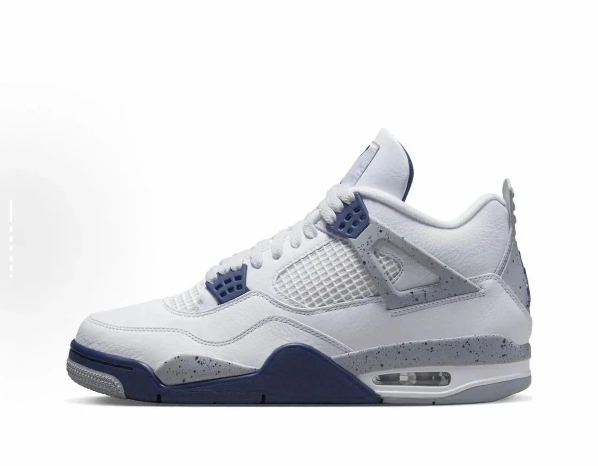 Nike Nike Jordan Air Jordan 4 Midnight Blue Sneakers Navy