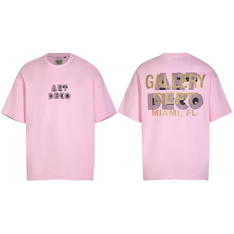 Gallery Dept. Gallery Dept. Art Deco Miami Pink T-Shirt Pink - 1
