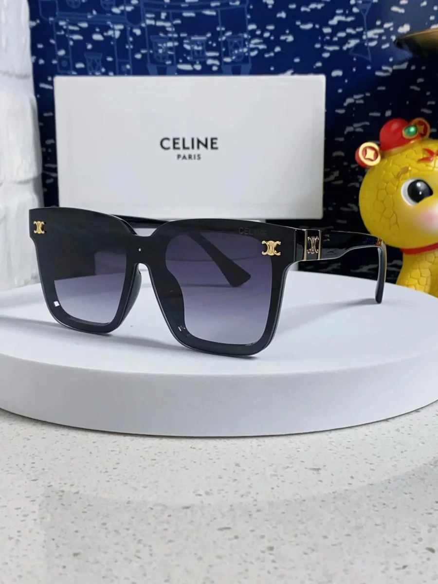 Celine Celine Classic Logo Black Gradient Sunglasses Eyewear Black
