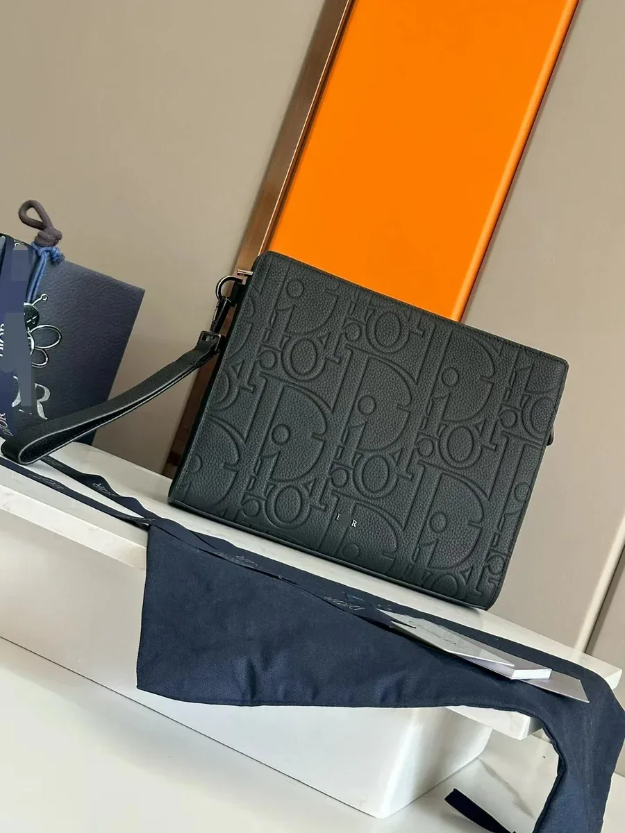 Dior Dior Oblique Black Tote Bag Black