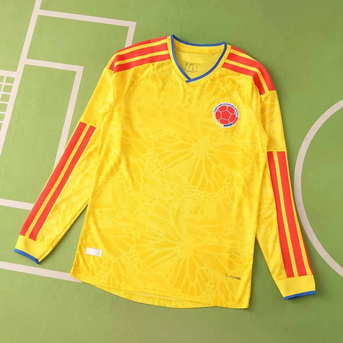 Adidas Adidas Classic Football Colombia Jersey Yellow Yellow - 1