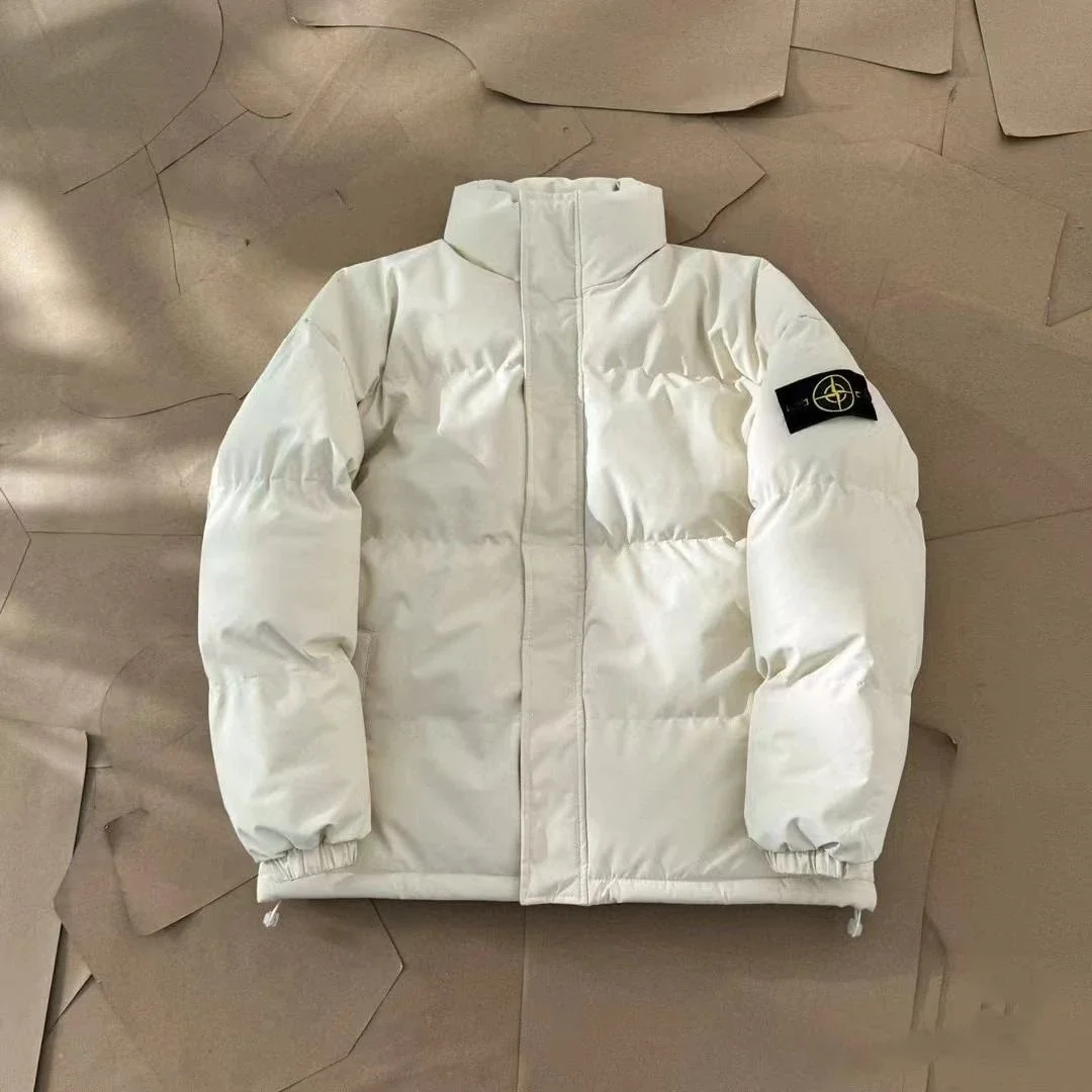 Stone Island Stone Island 68-15 White Puffer Jacket White